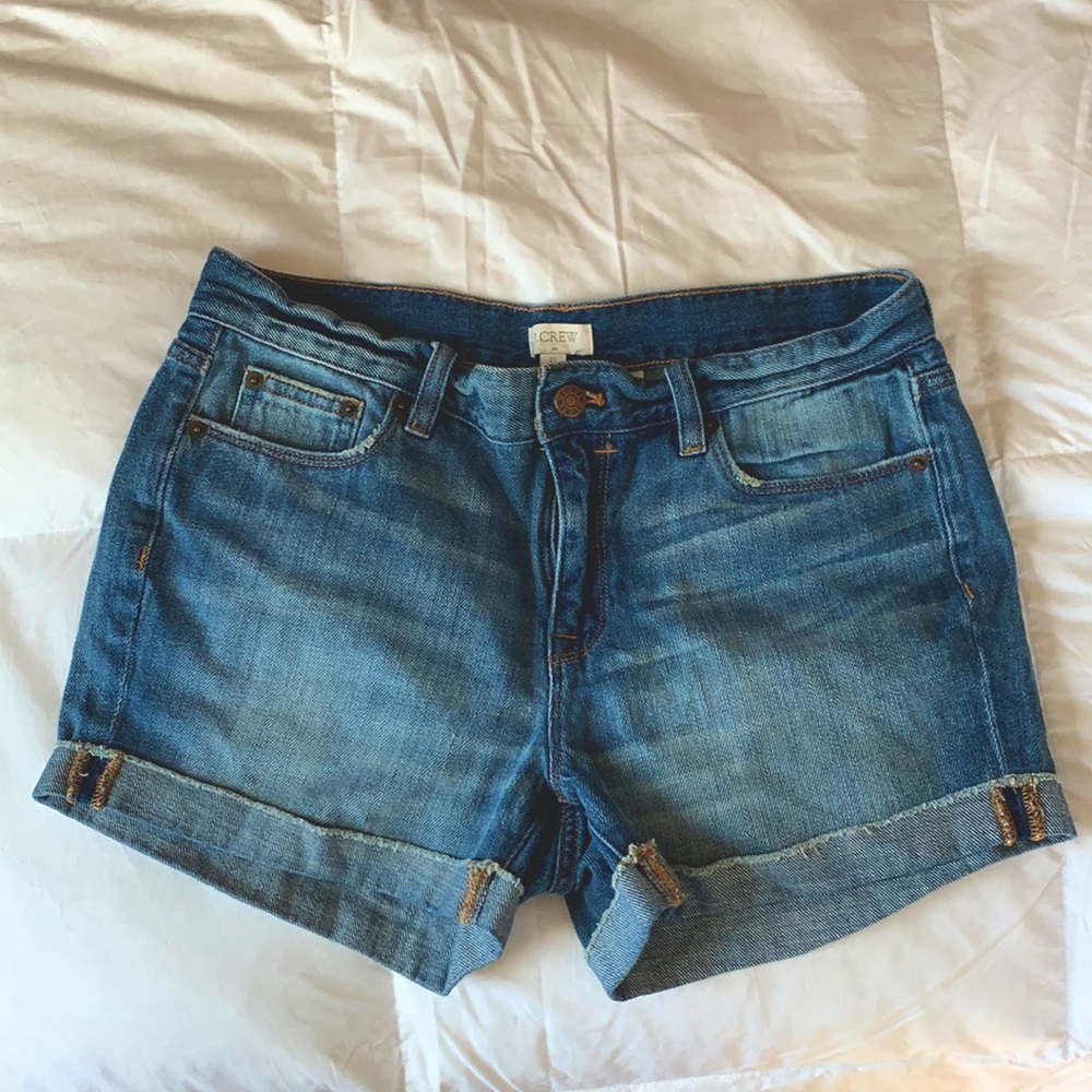 J. Crew jean shorts